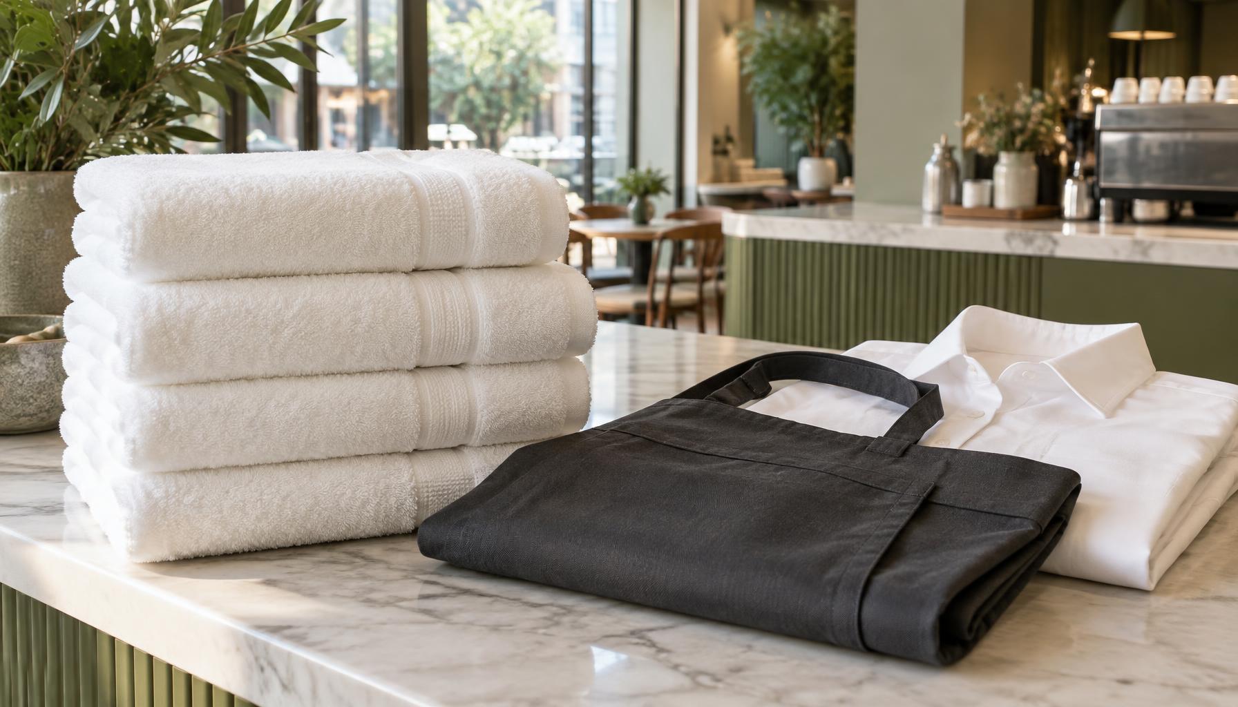 Laundry for Melbourne Cafés, Salons, Gyms and Clinics: Uniform and Towel Service