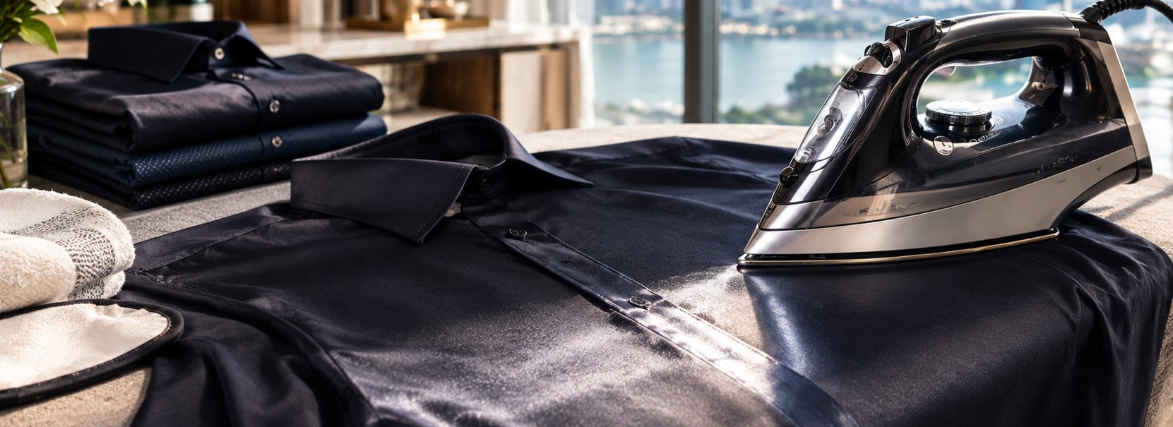 Why Do Clothes Look Shiny After Ironing? How to Prevent Iron Marks on Dark Fabrics