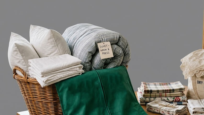 WASH & IRON (Bed & Kitchen)